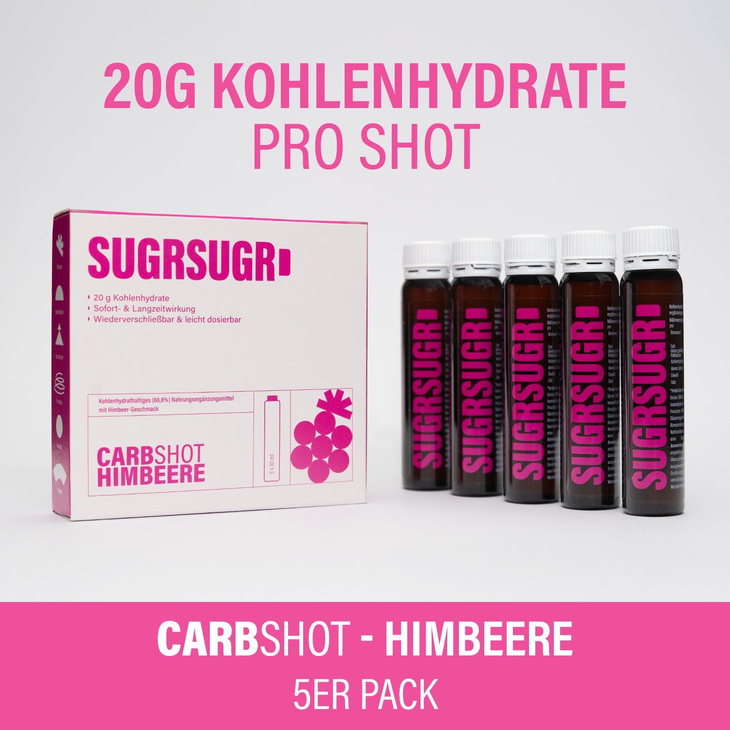 Carb Shot - Himbeere
