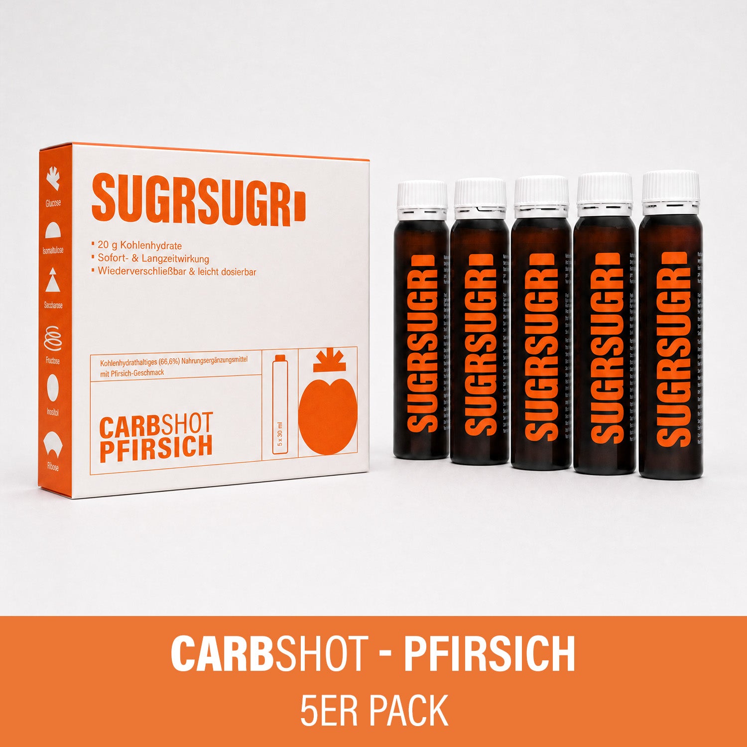Carb Shot - Pfirsich
